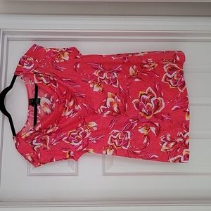 Rafaella Studio Woman Top – 1X – Coral